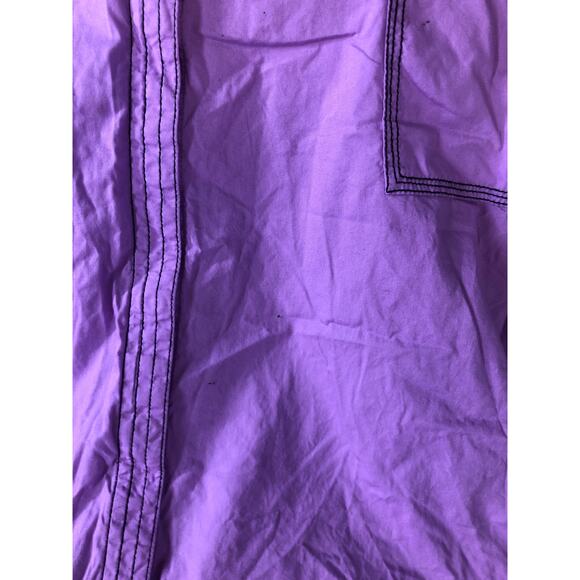 Hofmann Copenhagen Elina Skirt Organic Cotton A-Line Midi Purple Size Small - Picture 12 of 16